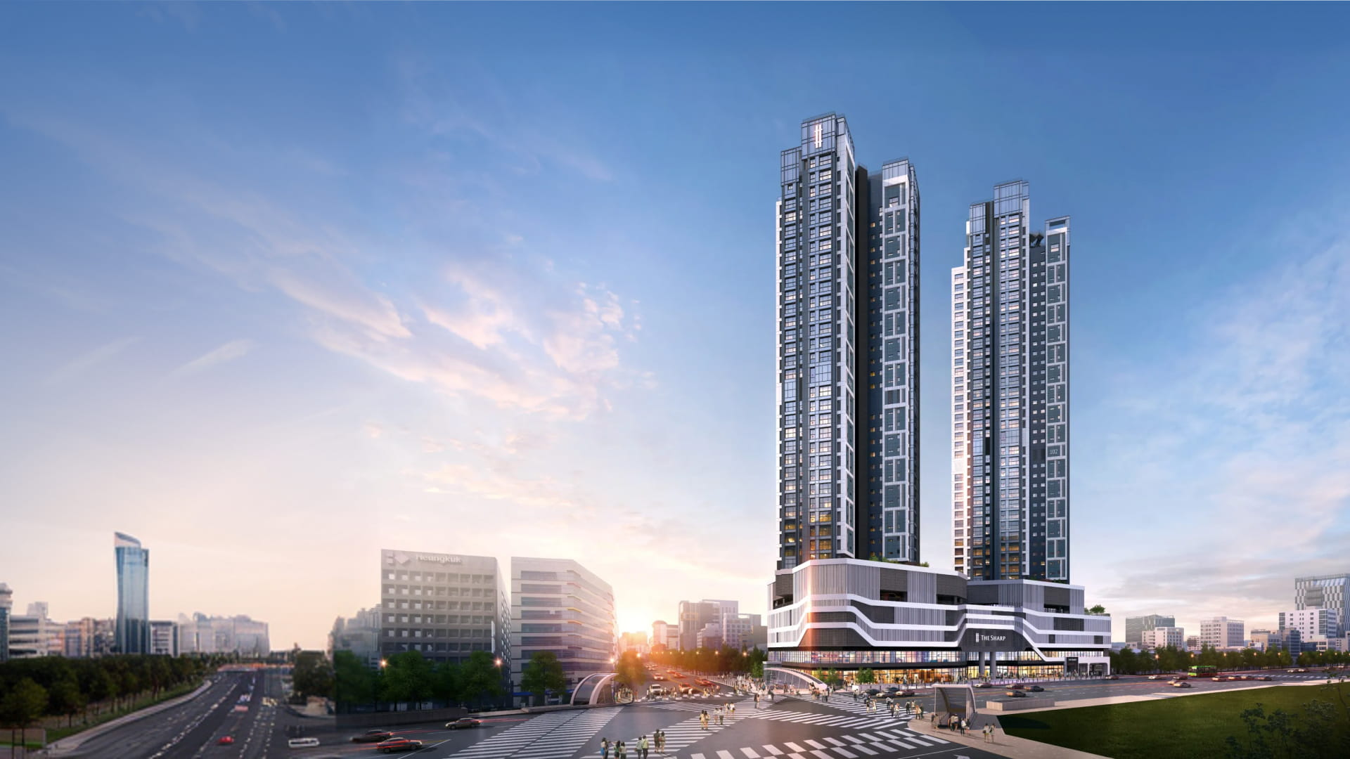 더샵 중앙로역센터폴 스트리트몰 쇼핑 인프라